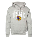 1st Battalion 9th Marines Arched Hoodie - SGT GRIT