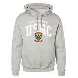 2nd Battalion 5th Marines Arched Hoodie - SGT GRIT