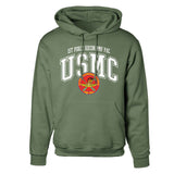 1st Force Recon FMF PAC Arched Hoodie - SGT GRIT