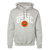 2nd Force Reconnaissance Co Arched Hoodie - SGT GRIT