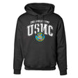 2D Anglico FMF Arched Hoodie - SGT GRIT