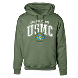 2D Anglico FMF Arched Hoodie - SGT GRIT