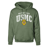 Military Police Badge Arched Hoodie - SGT GRIT