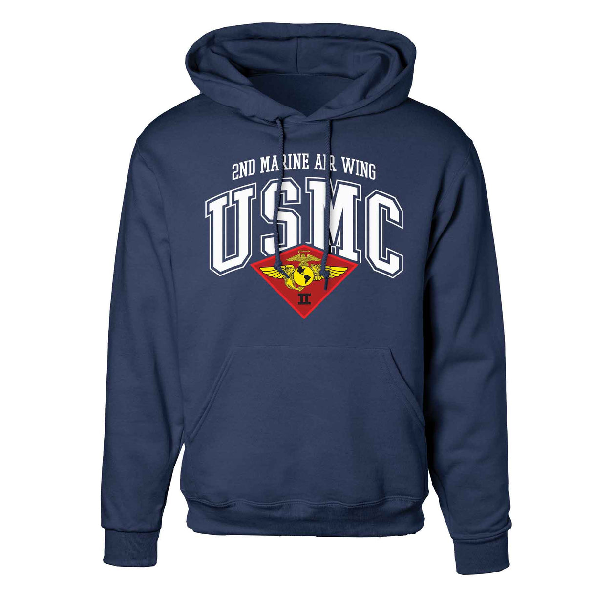 2nd Marine Air Wing Arched Hoodie - SGT GRIT