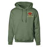 11th Marines Regimental Embroidered Hoodie - SGT GRIT