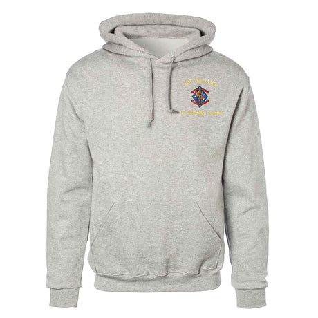 1st Battalion 4th Marines Embroidered Hoodie - SGT GRIT
