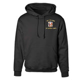 1st Battalion 6th Marines Embroidered Hoodie - SGT GRIT