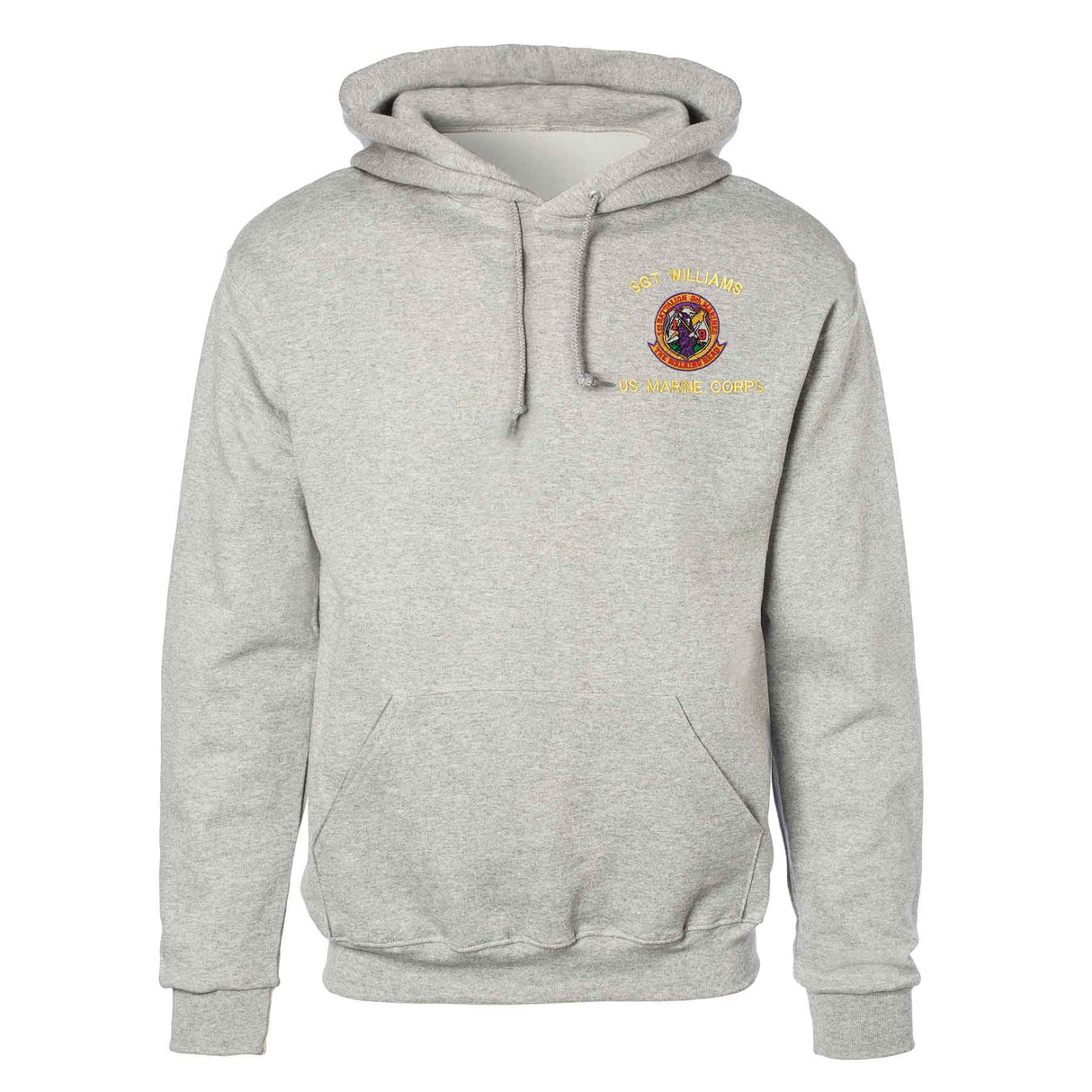 1st Battalion 9th Marines Embroidered Hoodie - SGT GRIT