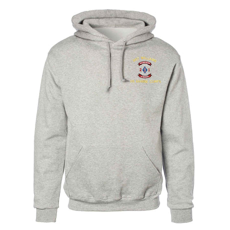 2nd Battalion 1st Marines Embroidered Hoodie - SGT GRIT