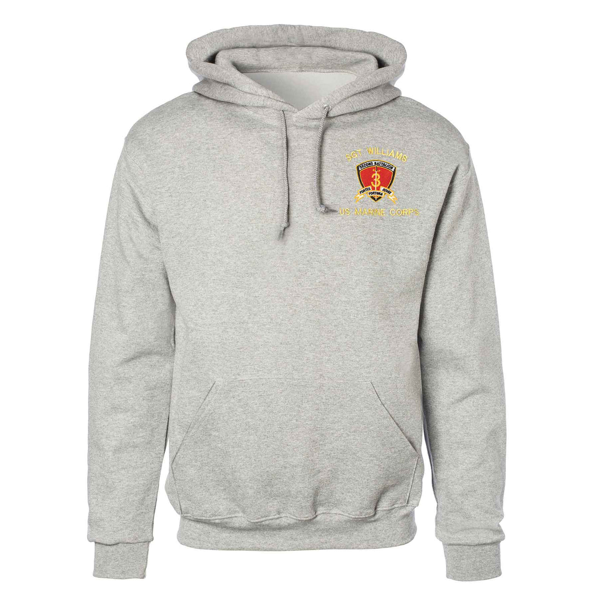 2nd Battalion 3rd Marines Embroidered Hoodie - SGT GRIT