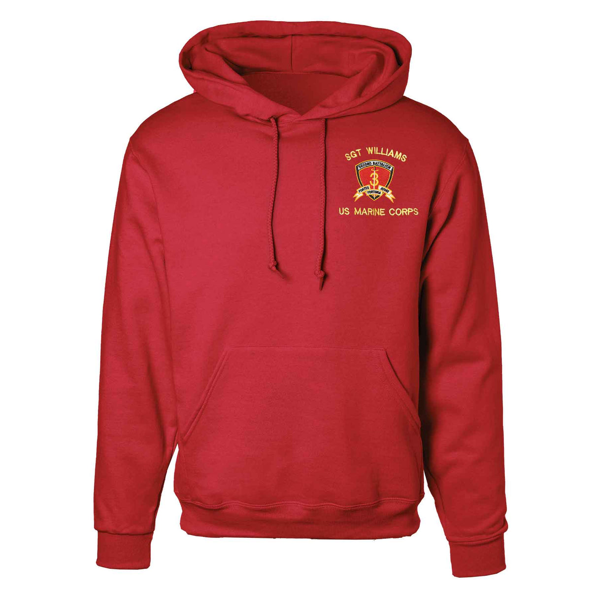 2nd Battalion 3rd Marines Embroidered Hoodie - SGT GRIT