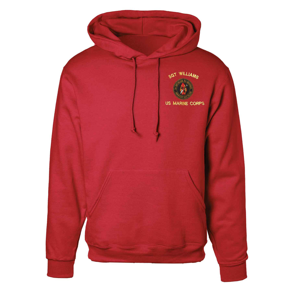 2nd Battalion 8th Marines Embroidered Hoodie - SGT GRIT