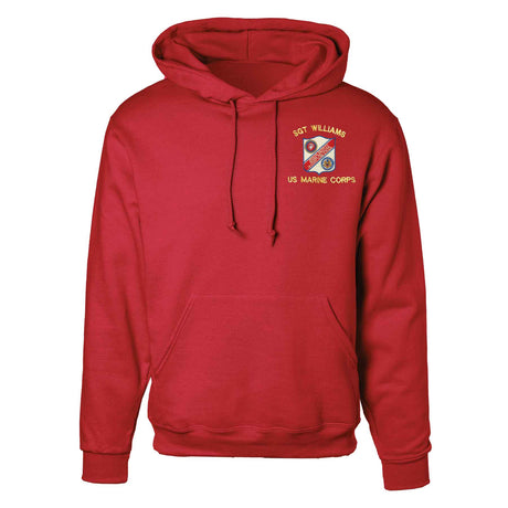 Marine Security Guard Embroidered Hoodie - SGT GRIT
