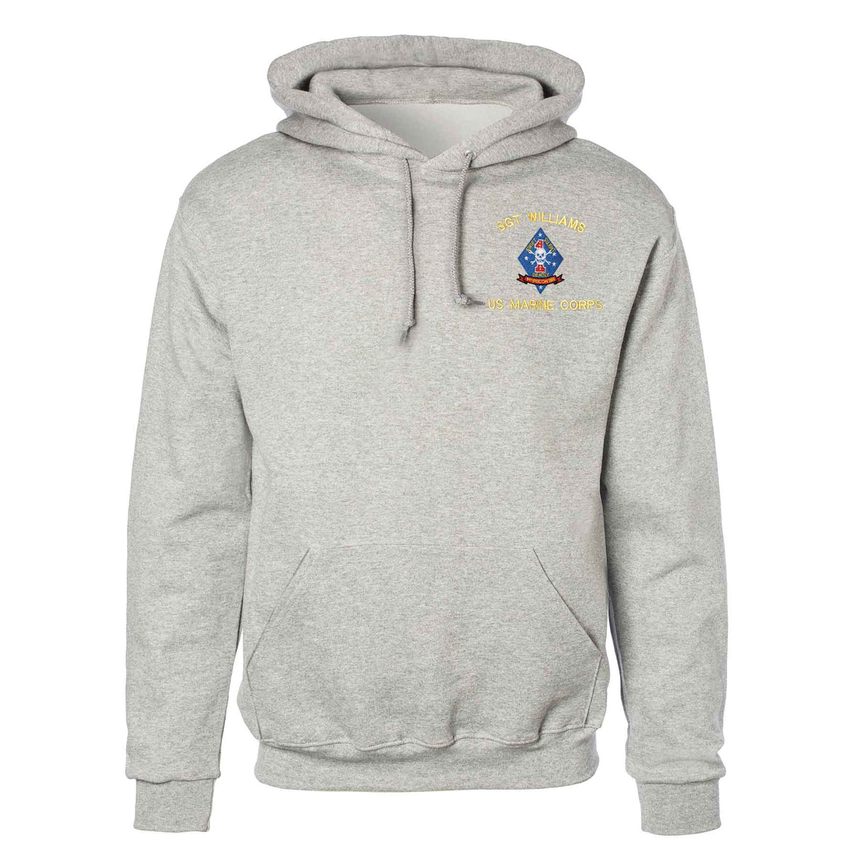 1st Recon Battalion Embroidered Hoodie - SGT GRIT