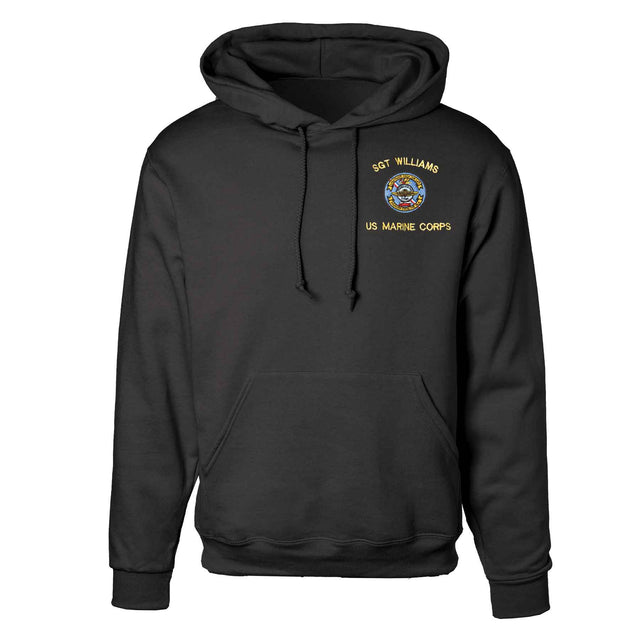 2D Anglico FMF Embroidered Hoodie - SGT GRIT