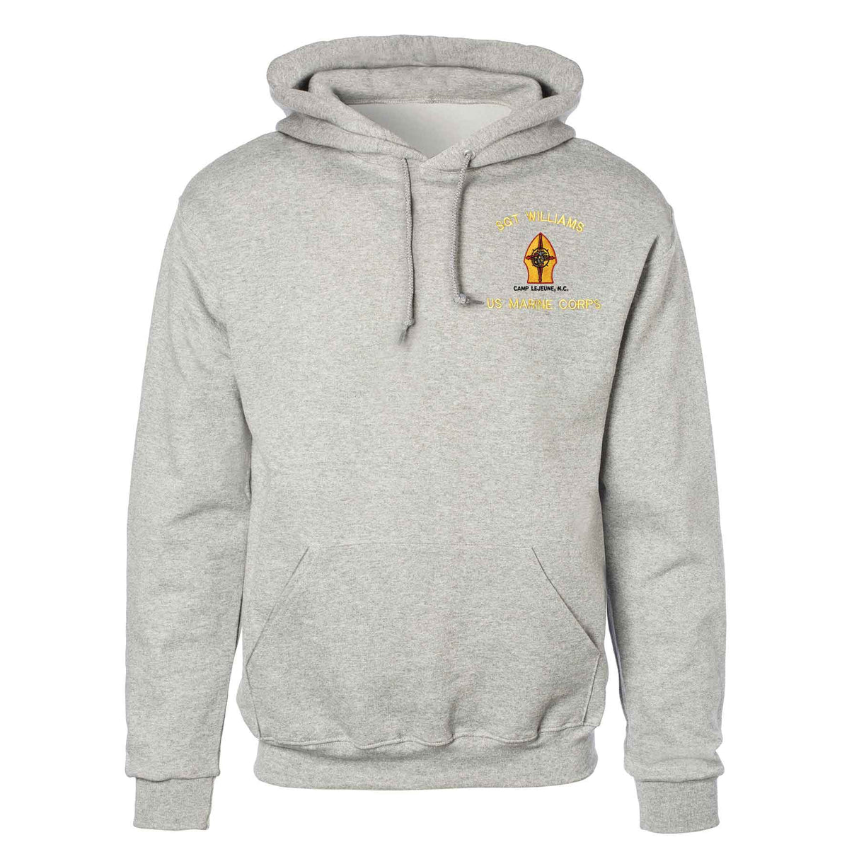 MCB Camp Lejeune Embroidered Hoodie - SGT GRIT