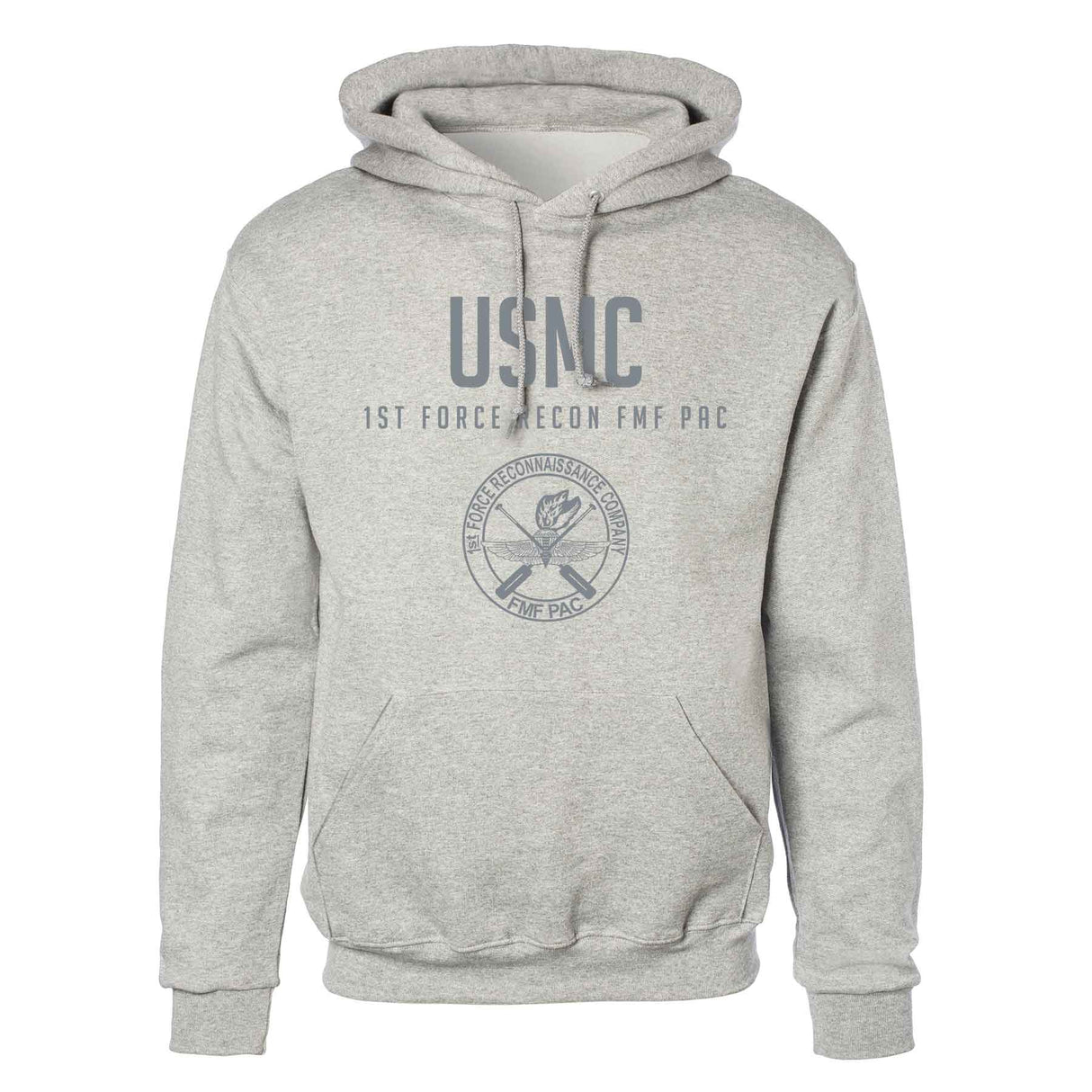 1st Force Recon FMF PAC Tonal Hoodie - SGT GRIT