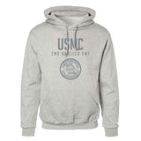 2D Anglico FMF Tonal Hoodie - SGT GRIT