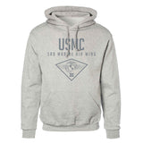 3rd Marine Air Wing Tonal Hoodie - SGT GRIT