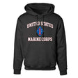 Vietnam 1st Marine Division USMC Hoodie - SGT GRIT