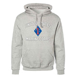 Vietnam 1st Marine Division USMC Hoodie - SGT GRIT