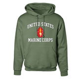 2nd Marine Division USMC Hoodie - SGT GRIT