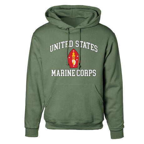 2nd Marine Division USMC Hoodie - SGT GRIT