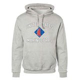 1st Battalion 1st Marines USMC Hoodie - SGT GRIT