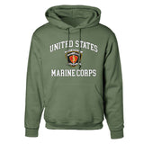 1st Battalion 3rd Marines USMC Hoodie - SGT GRIT