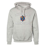 1st Battalion 4th Marines USMC Hoodie - SGT GRIT