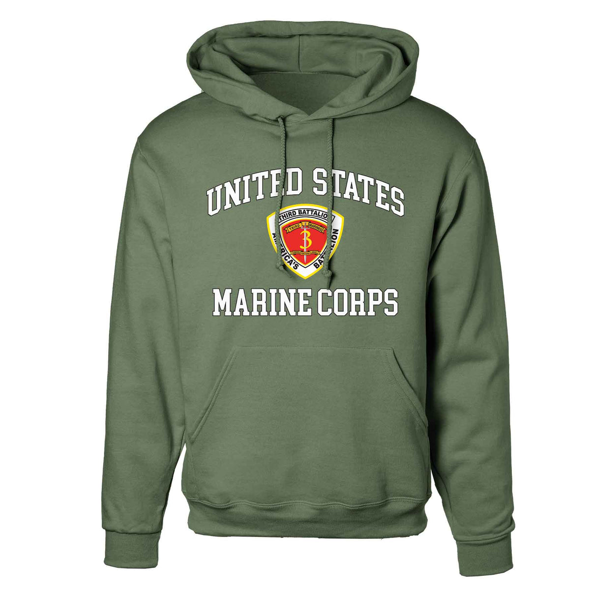 3rd Battalion 3rd Marines USMC Hoodie - SGT GRIT