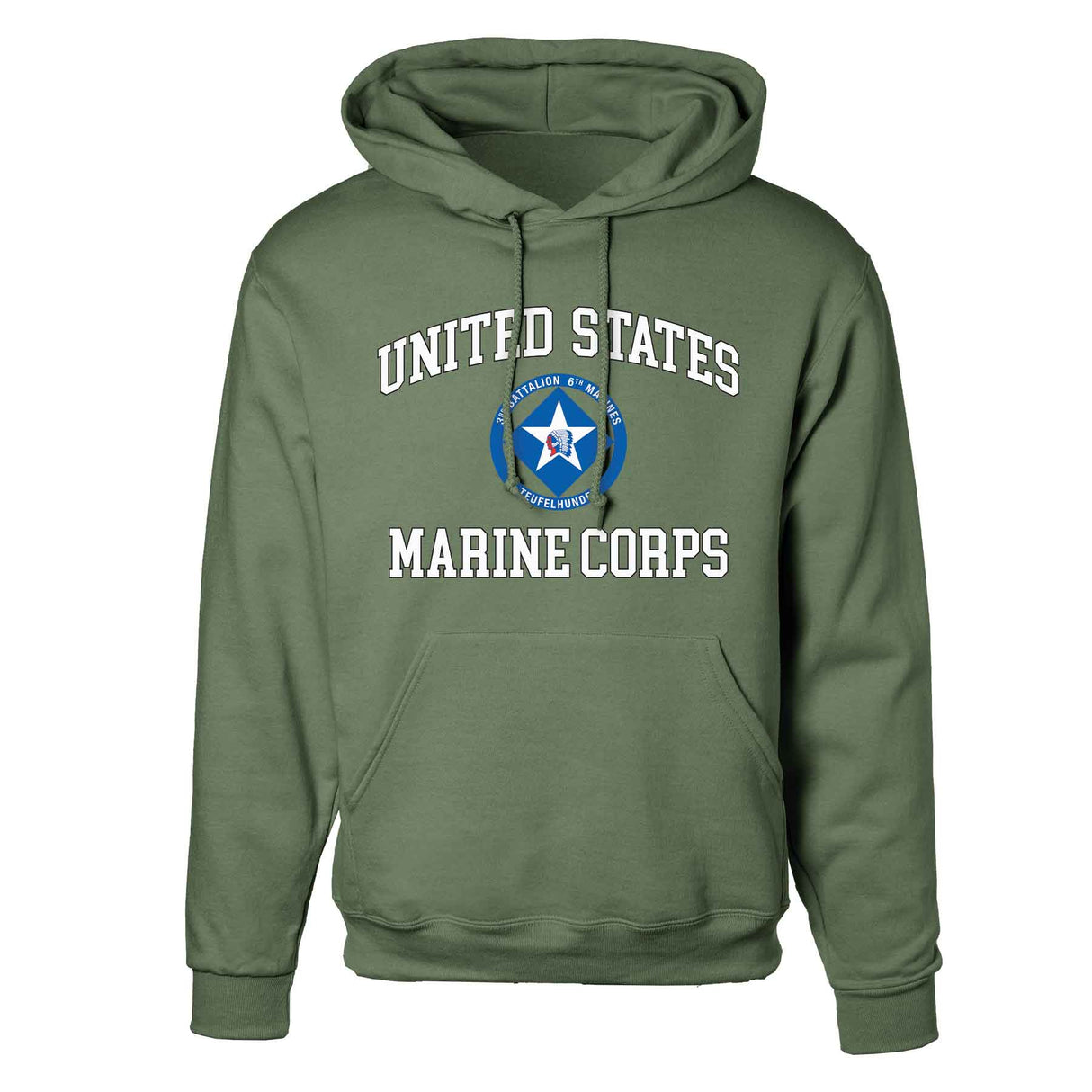 3rd Battalion 6th Marines USMC Hoodie - SGT GRIT