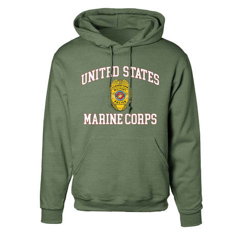 Military Police Badge USMC Hoodie - SGT GRIT