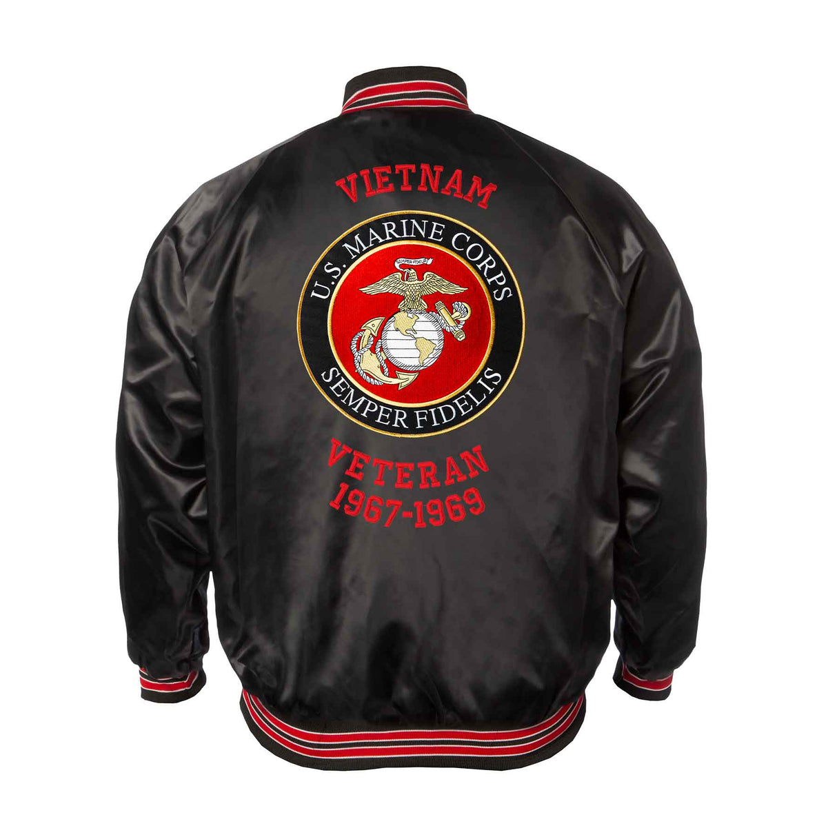 Black US Marines Jacket - SGT GRIT