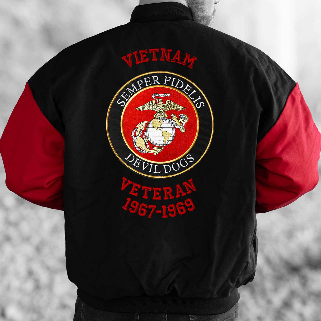 USMC Half Zip Hoodie - SGT GRIT