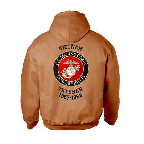 EGA Canvas Hooded Jacket - SGT GRIT