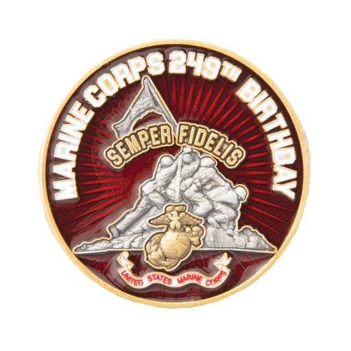 USMC 249th Birthday Lapel Pin - SGT GRIT