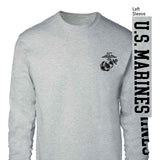 U.S. Marines Eagle, Globe and Anchor Long Sleeve T-shirt - SGT GRIT