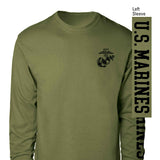 U.S. Marines Eagle, Globe and Anchor Long Sleeve T-shirt - SGT GRIT