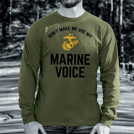 Marine Voice Long Sleeve - SGT GRIT