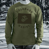 Choose Your State Long Sleeve - OD Green - SGT GRIT