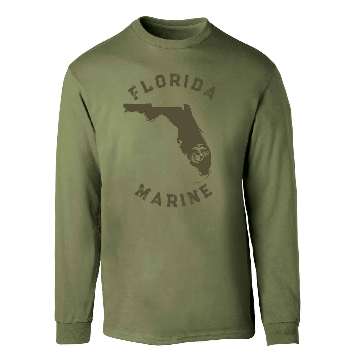 Choose Your State Long Sleeve - OD Green - SGT GRIT