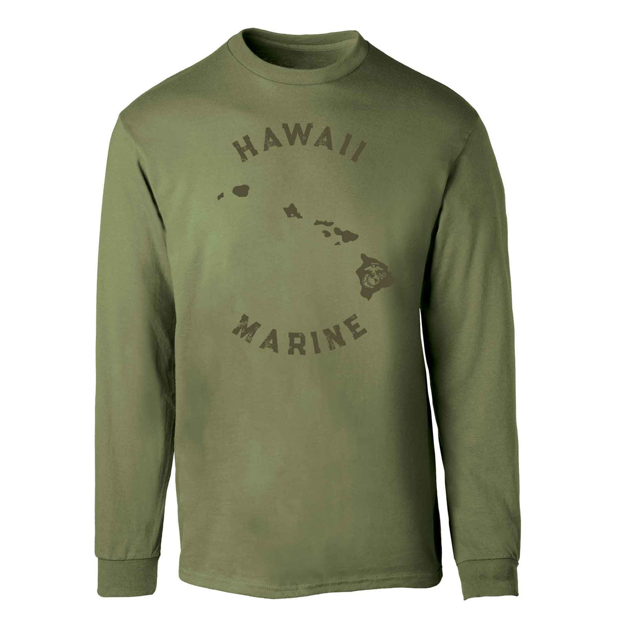 Choose Your State Long Sleeve - OD Green - SGT GRIT