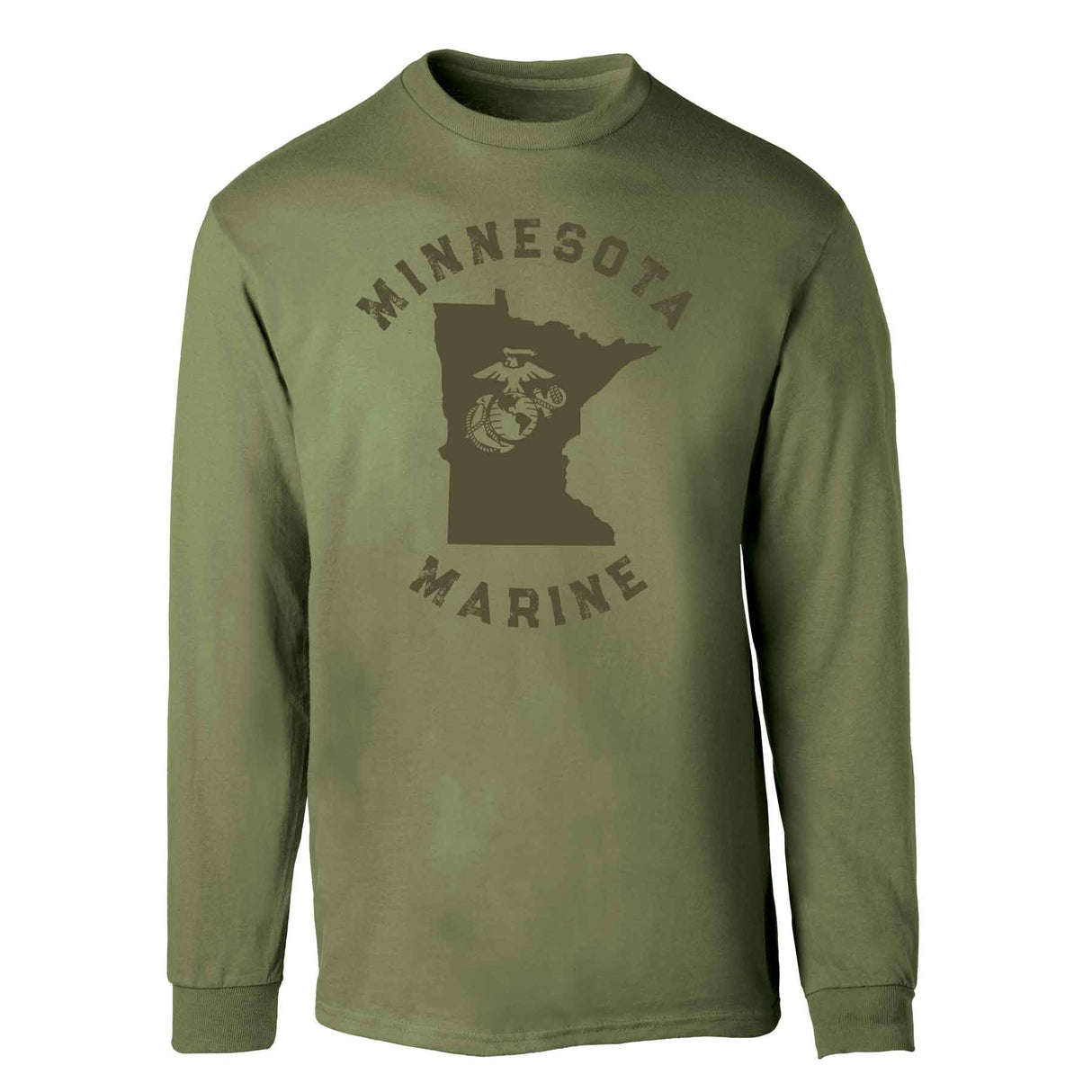 Choose Your State Long Sleeve - OD Green - SGT GRIT