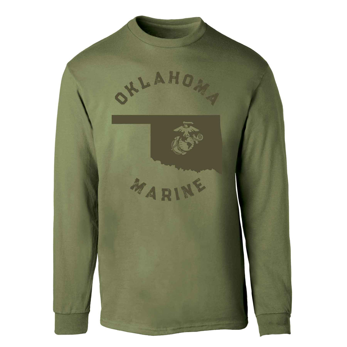 Choose Your State Long Sleeve - OD Green - SGT GRIT