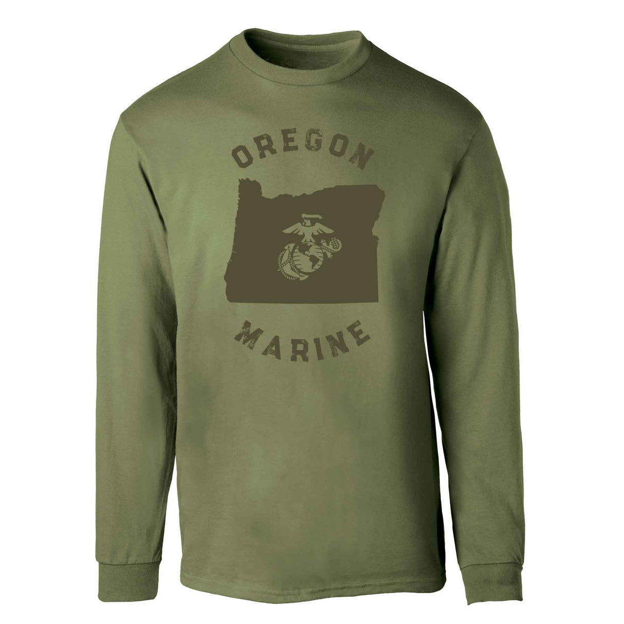 Choose Your State Long Sleeve - OD Green - SGT GRIT