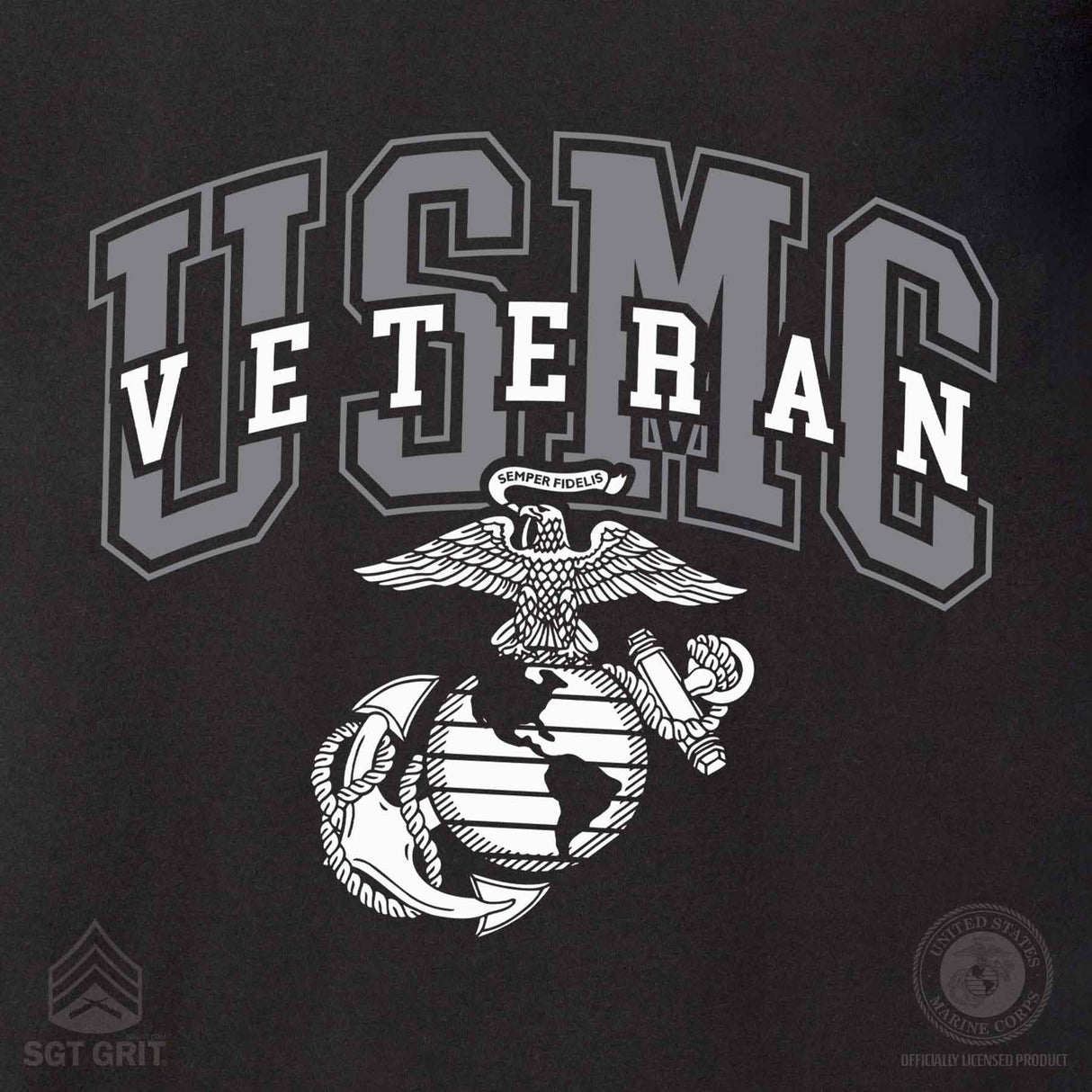 USMC Veteran Overlay Long Sleeve - SGT GRIT