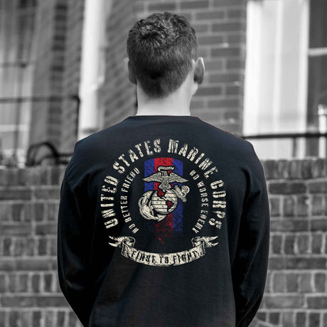 USMC Blood Stripe Long Sleeve - SGT GRIT