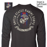 USMC Blood Stripe Long Sleeve - SGT GRIT