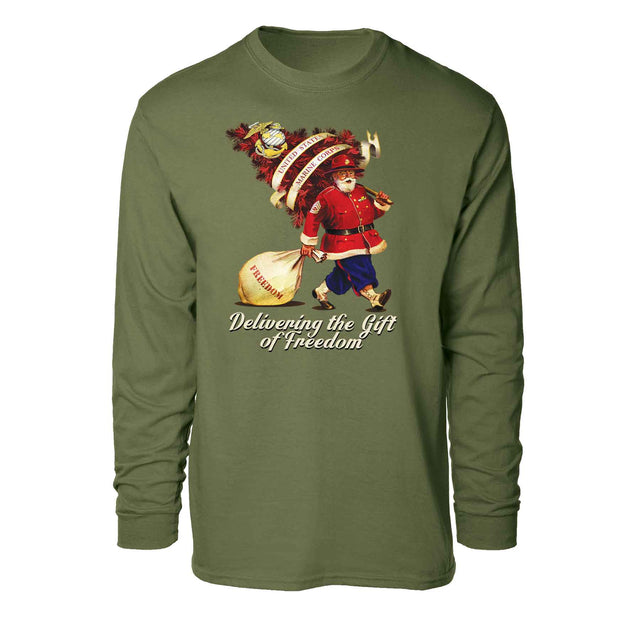 USMC Santa's Gift of Freedom Long Sleeve - SGT GRIT